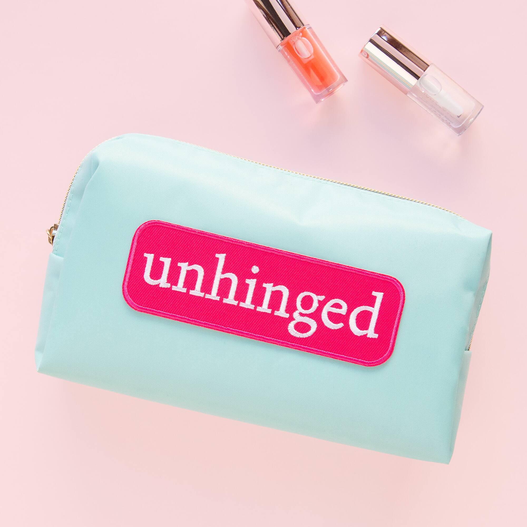 Summer Unhinged Iron-On & Adhesive Embroidered Patch by Make Market®